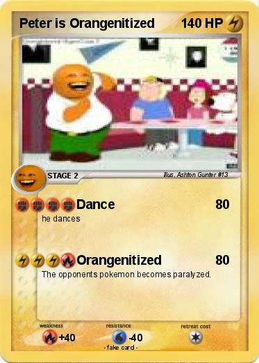 Pokemon Peter is Orangenitized