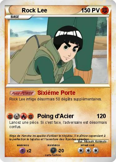 Pokemon Rock Lee