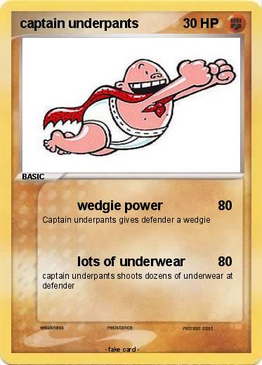 Pokemon captain underpants