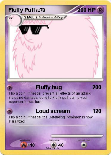 Pokemon Fluffy Puff