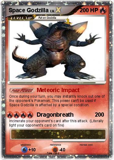 Pokemon Space Godzilla