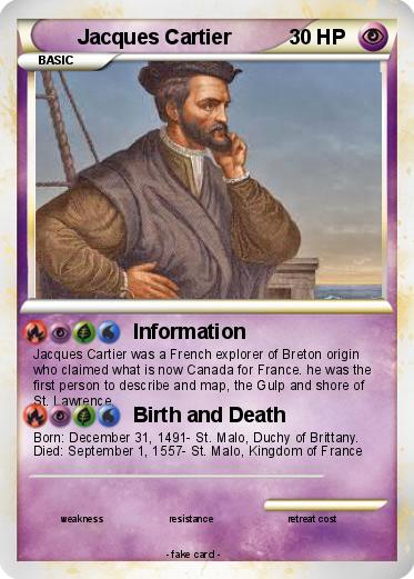 Pokemon Jacques Cartier