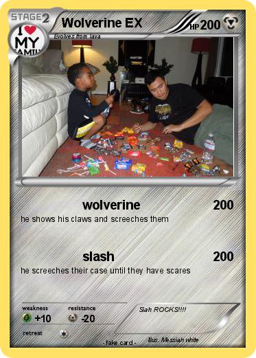 Pokemon Wolverine EX