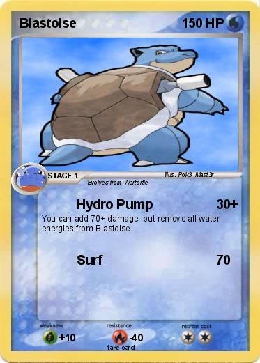 Pokemon Blastoise
