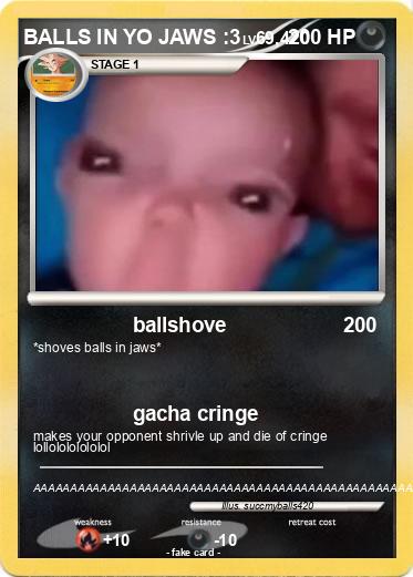 Pokemon BALLS IN YO JAWS :3