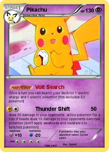 Pokemon Pikachu