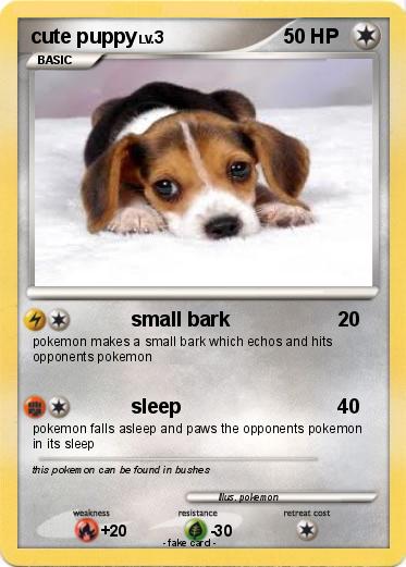 Pokemon cute puppy