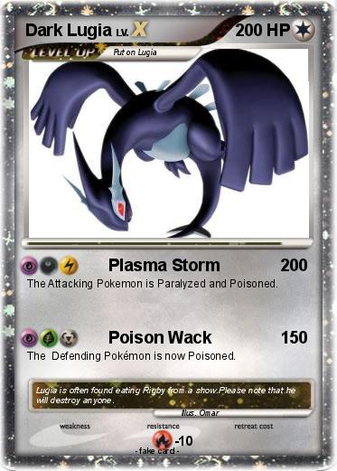 Pokemon Dark Lugia