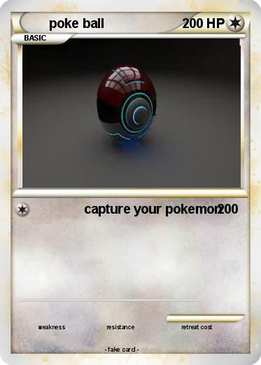 Pokemon poke ball
