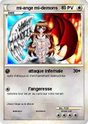 Pokemon mi-ange mi-demons