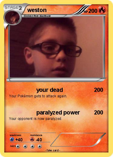Pokemon weston