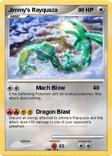 Pokemon Jimmy's Rayquaza
