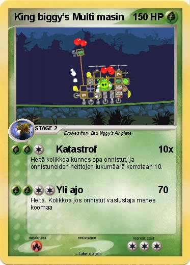 Pokemon King biggy's Multi masin