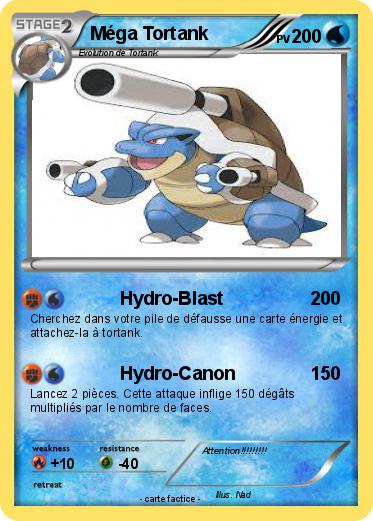 Pokemon Méga Tortank