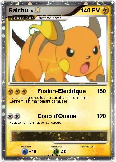 Pokemon Raichu
