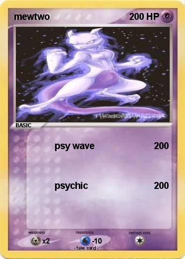 Pokemon mewtwo