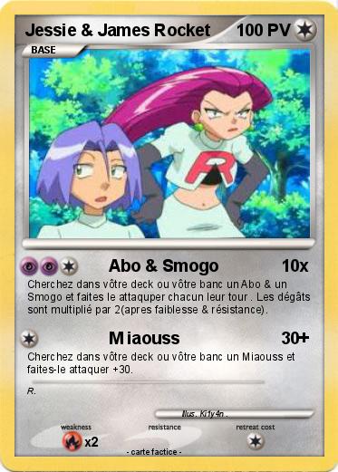Pokemon Jessie & James Rocket