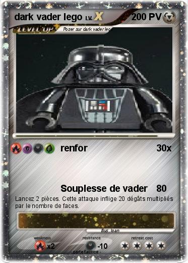 Pokemon dark vader lego