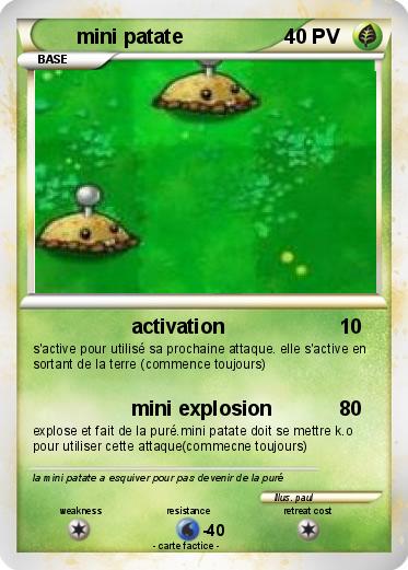 Pokemon mini patate