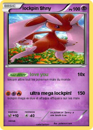 Pokemon lockpin Shny