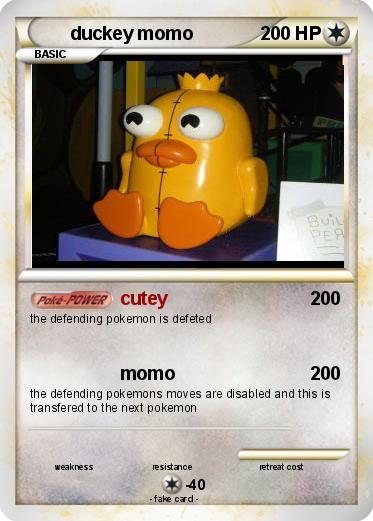 Pokemon duckey momo