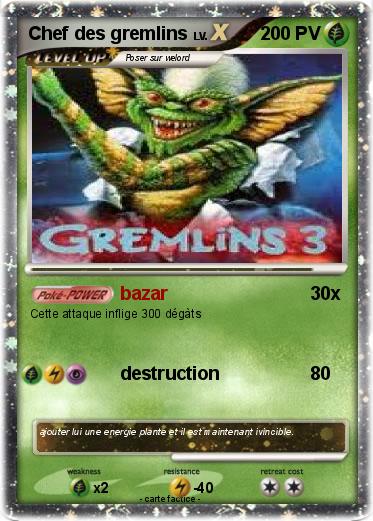 Pokemon Chef des gremlins
