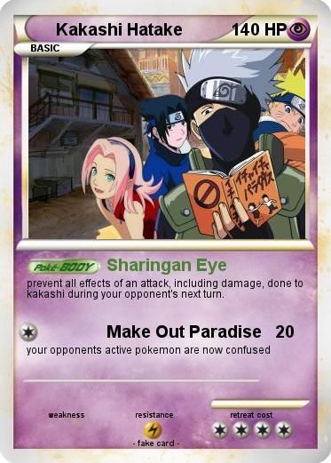 Pokemon Kakashi Hatake