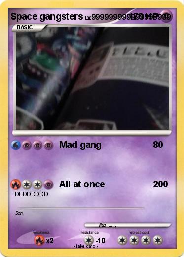 Pokemon Space gangsters
