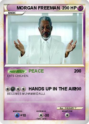 Pokemon MORGAN FREEMAN