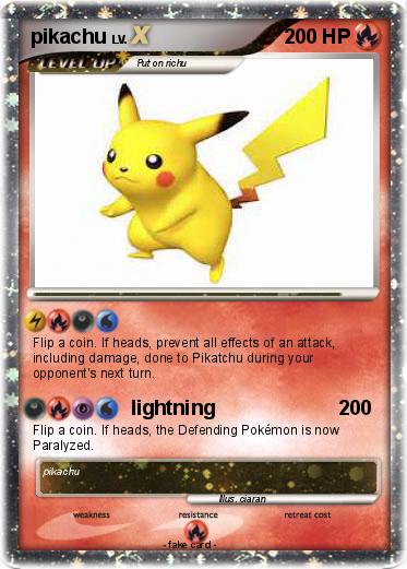 Pokemon pikachu