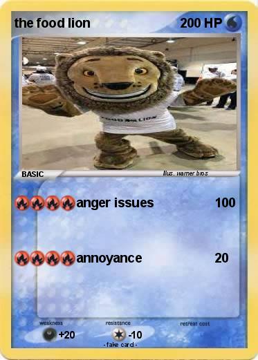 Pokemon the food lion