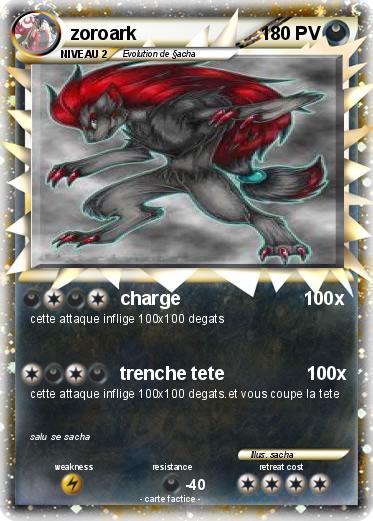 Pokemon zoroark