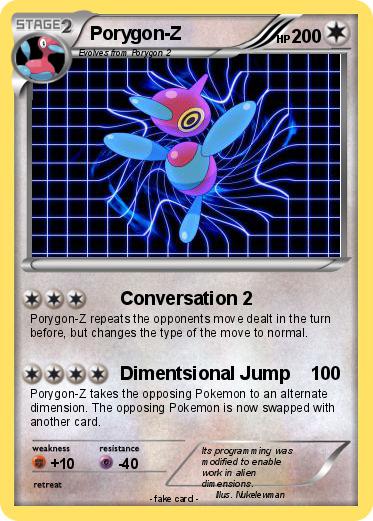 Pokemon Porygon-Z