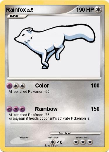 Pokemon Rainfox