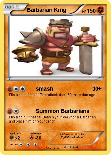 Pokemon Barbarian King