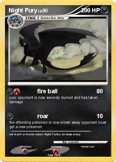 Pokemon Night Fury