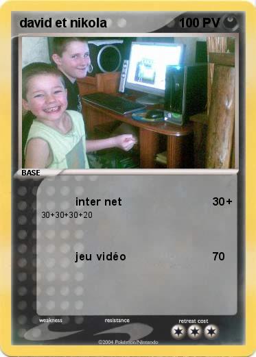 Pokemon david et nikola