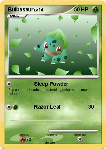 Pokemon Bulbasaur