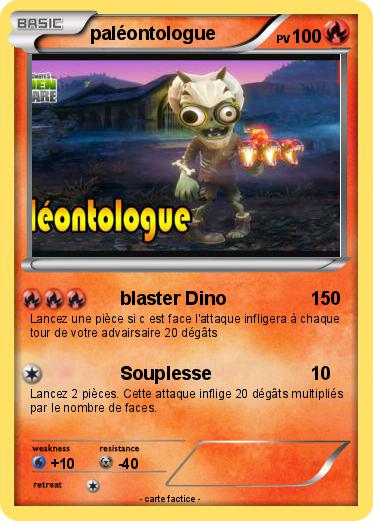 Pokemon paléontologue