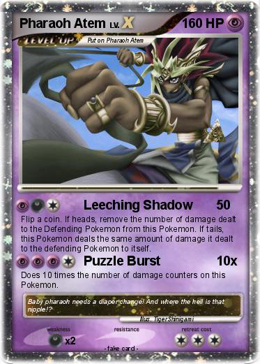 Pokemon Pharaoh Atem