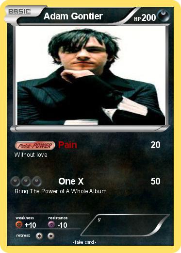 Pokemon Adam Gontier