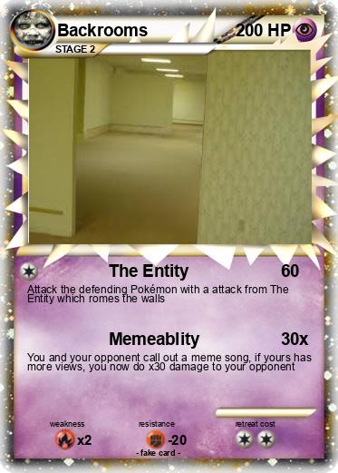 Pokemon Backrooms