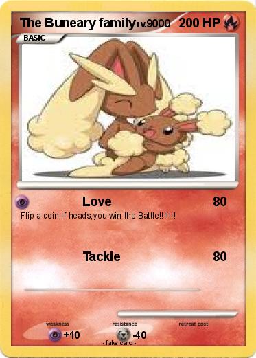 Pokemon The Buneary family