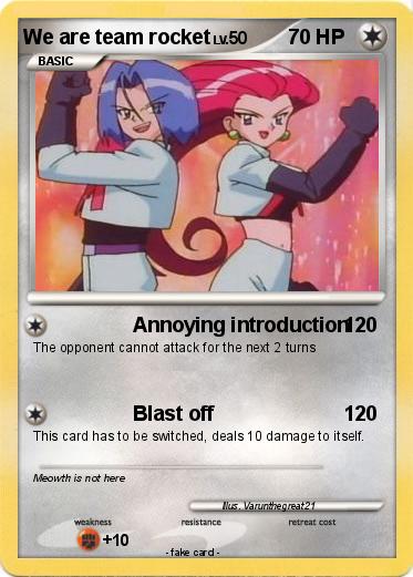Pokemon We are team rocket