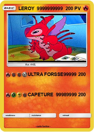 Pokemon LEROY  9999999999