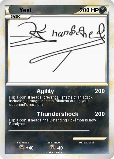 Pokemon Yeet