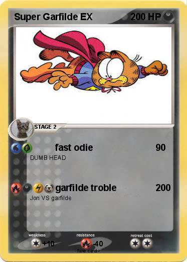 Pokemon Super Garfilde EX
