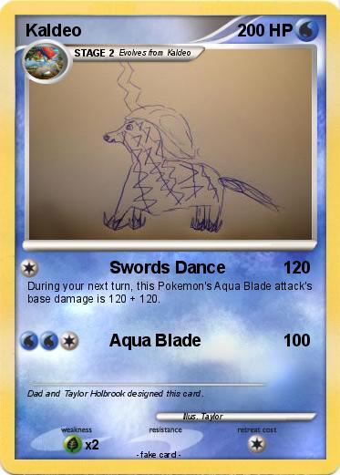 Pokemon Kaldeo