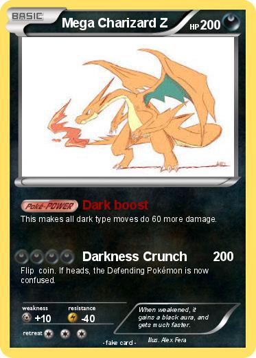 Pokemon Mega Charizard Z