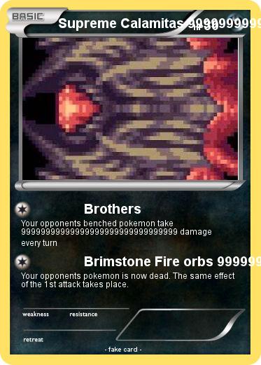 Pokemon Supreme Calamitas 99999999999999